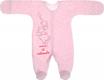 Garden baby комбинезон "Слоники" розовый меланж 50 10775-07-50-розовый меланж