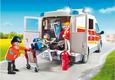 Playmobil конструктор серії "Дитяча клініка" машина скорой помощи со светом и звуком 6685ep