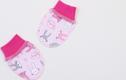 Верес комплект царапки Hello Bunny pink 107.44.07