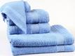 IzziHome полотенце махровое Smiley 90х150  голубой 33161bt