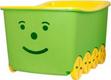 Tega ящик для игрушек Play 52L BQ-005 light green-yellow 16992ber