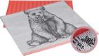 Hobby набор полотенец для кухни 50х70 BEAR персиковый 314597bt