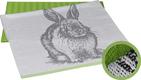 Hobby набор полотенец для кухни 50х70 RABBIT зеленый 314580bt