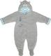 Garden baby комбинезон Бегемотик  62 12015-01/26-62-сірий меланж/блакитний