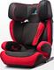 Caretero автокресло Huggi ISOFIX red 20153ber