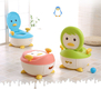 Babyhood детский горшок Пингвин голубой BH-113B