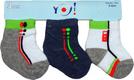 YO носки SKC/3-PAK/BOY, в ассортименте 6-9 SKC/3-PAK/BOY (6-9 міс.)