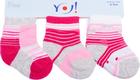 YO шкарпетки SKC / 3-PAK / GIRL, в асортименті 3-6 SKC/3-PAK/GIR (3-6 міс.)