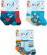 YO носки SKC/3-PAK/M2/BOY, в ассортименте 3-6 мес SKC/3-PAK/M2/BOY (3-6 міс.)