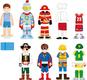 Viga Toys игровой набор Dressing Up Гардероб мальчика 50021afk