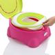 Babyhood детский горшок Роял Бейби розовый с зеленым BH-108P