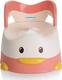 Babyhood дитячий горщик Каченя розовый BH-114P