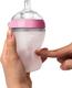 Comotomo антиколиковая бутылочка 250мл Pink 250P-EN