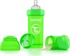 Twist Shake антиколиковая бутылочка 260 мл зеленый 24855iti