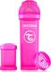 Twist Shake антиколиковая бутылочка 330 мл розовый 24858iti