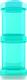 Twist Shake контейнеры 2x100мл бирюзовый 24881iti