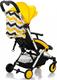 Babyhit прогулочная коляска Amber Plus Yellow Black 30166iti