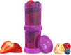 Twist Shake контейнеры 2x100мл фиолетовые 24872iti