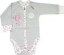 Верес боди "My heart light gray" 74 102.07/06.74
