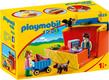 Playmobil конструктор серии "Playmobil 1.2.3" На рынке 9123ep