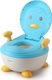 Babyhood детский горшок Пингвин с полиуретановым кольцом голубой BH-113PB