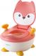 Babyhood дитячий горщик Лисиця, з поліуретановим кільцем розовый BH-113FP