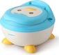 Babyhood детский горшок Пингвин с полиуретановым кольцом голубой BH-113PB