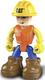 Toy State CAT игрушка-конструктор "Machine Maker" мини погрузчик, 18 см 80906