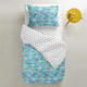 COSAS комплект постельного белья Бязь 155х215 см FISHES AZURE 4822072905276-115х215