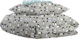 COSAS комплект постельного белья Бязь 155х215 см PENGUI FAMILY 4822072805279-115х215
