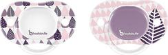 Badabulle пустышка реверсная 6-12m Girl Pink Trees B011005