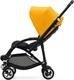 Bugaboo эксклюзивная прогулочная коляска Bee 5 Melange Black/Grey Melange - Sunrise Yellow 500300GS01