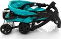 Hauck прогулочная коляска Shopper Neo II caviar/aqua 14907-2