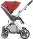 BabyStyle универсальная коляска Oyster 2 Tango Red/Mirror Black O2CHMIR/O2SUCPTR/MAXCCBL/O2CCCPTG