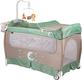 Bertoni манеж Sleep'n'Dream green&beige moon bear 20954ber