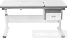 FunDesk стіл-трансформер Creare with drawer Grey Creare with drawer Grey