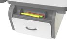 FunDesk стол-трансформер Creare with cabinet & drawer Grey Creare with cabinet & drawer Grey