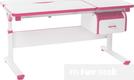 FunDesk стіл-трансформер Creare with drawer Pink Creare with drawer Pink