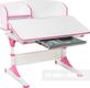 FunDesk стол-трансформер Trovare with cabinet Pink Trovare with cabinet Pink