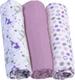 Ovalbed муслиновые пеленки фиолетовый А-100