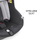 Hauck автокресло iPro Kids caviar 61416-7