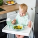 BabyOno ложечка мягкая силиконовая с присоской в футляре Розовый/мятный 1461/01bo