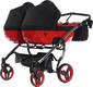 Junama коляска для двійні Diamond Duo S-line 01 JD-DUO S-line
