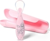 BabyOno ложечка мягкая силиконовая с присоской в футляре Розовый/мятный 1461/01bo
