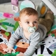 BabyOno пустышка анатомическая силиконовая Natural nursing 0-3 мес. 1226/01bo