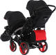 Junama коляска для двійні Diamond Duo S-line Slim JD-DUOs S-line