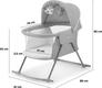 Kinderkraft люлька-качалка 3 в 1 Lovi Grey KKLLOVIGRY0000