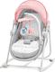 Kinderkraft шезлонг-гойдалка 5 в 1 Unimo Pink KKBUNIMPNK0000