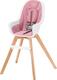 Kinderkraft стульчик для кормления Tixi Pink KKKTIXIPNK0000