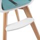 Kinderkraft стільчик для годування Tixi Turquoise KKKTIXITRQ0000